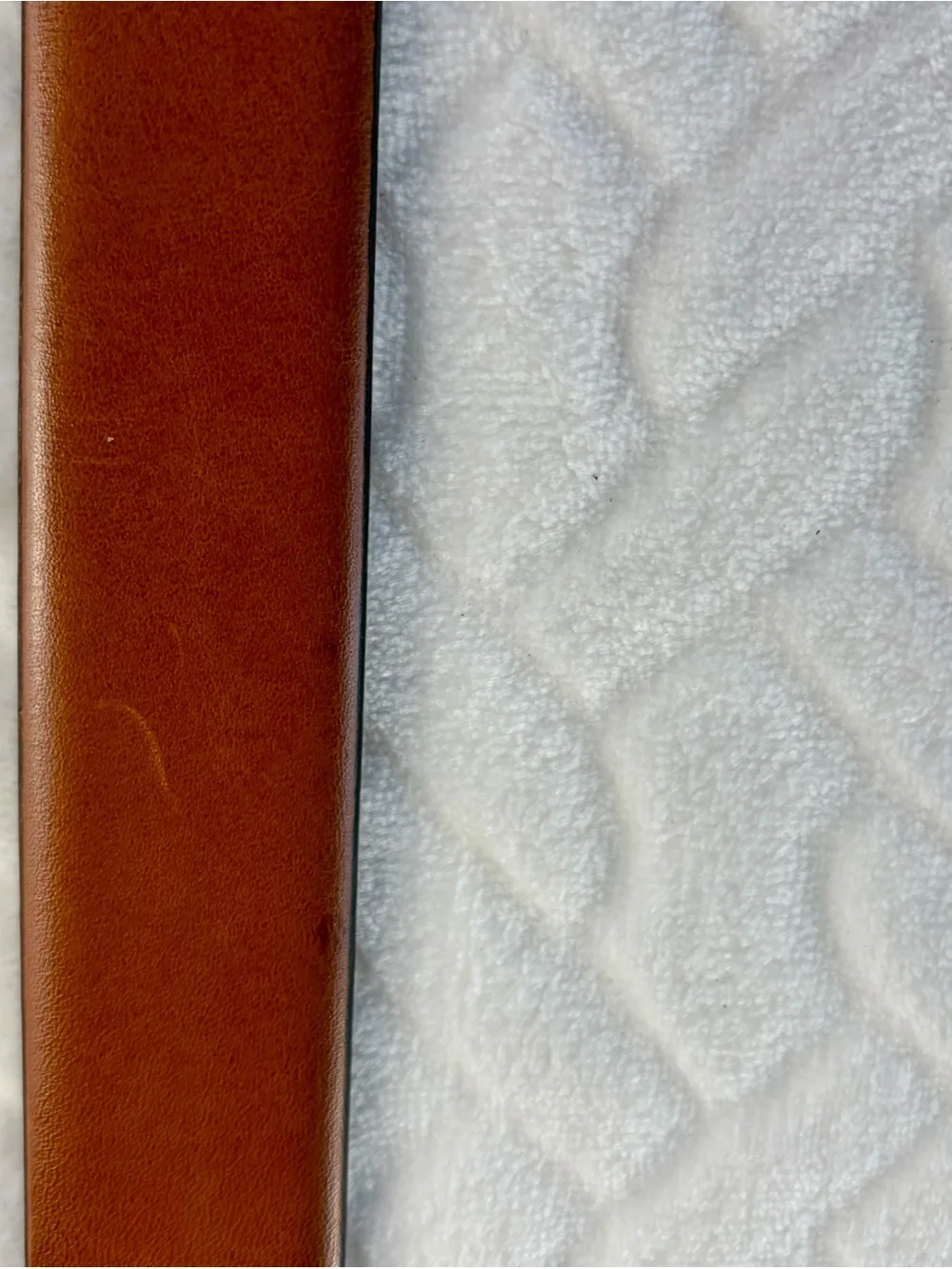 NWT Jos. A. Bank Handmade in Italy Men's Brown Tan Leather Belt Size 42 Classic